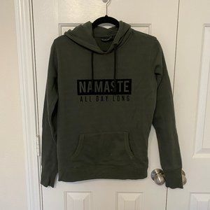 COTTON ON Military Green Namaste Medium Hoodie